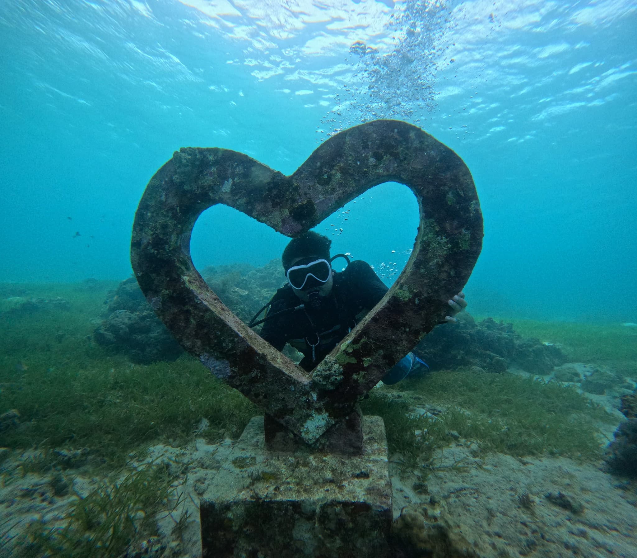 First breath underwater