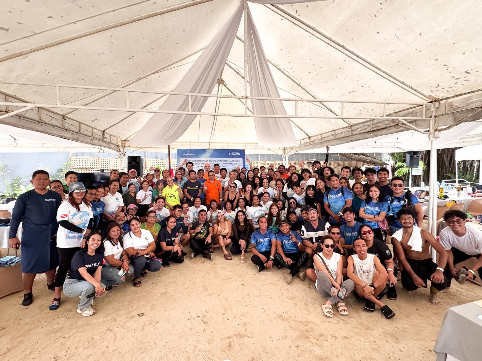 Night diving adventure