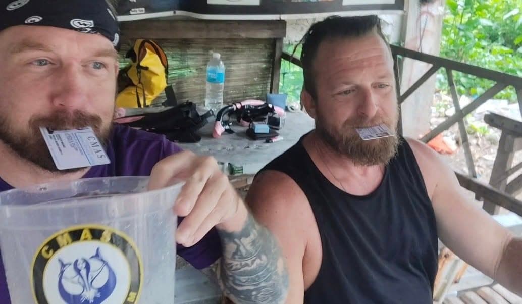 Confined water training