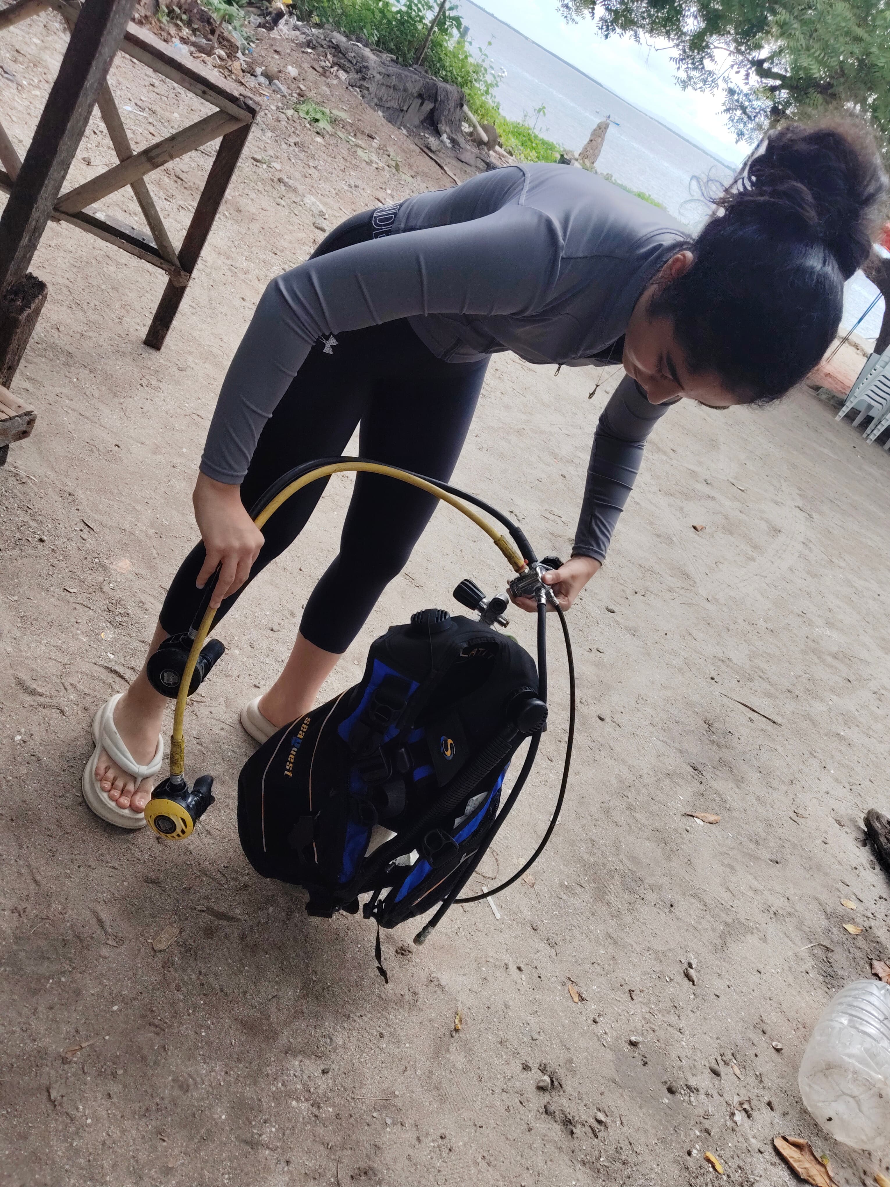 Equipment setup practice