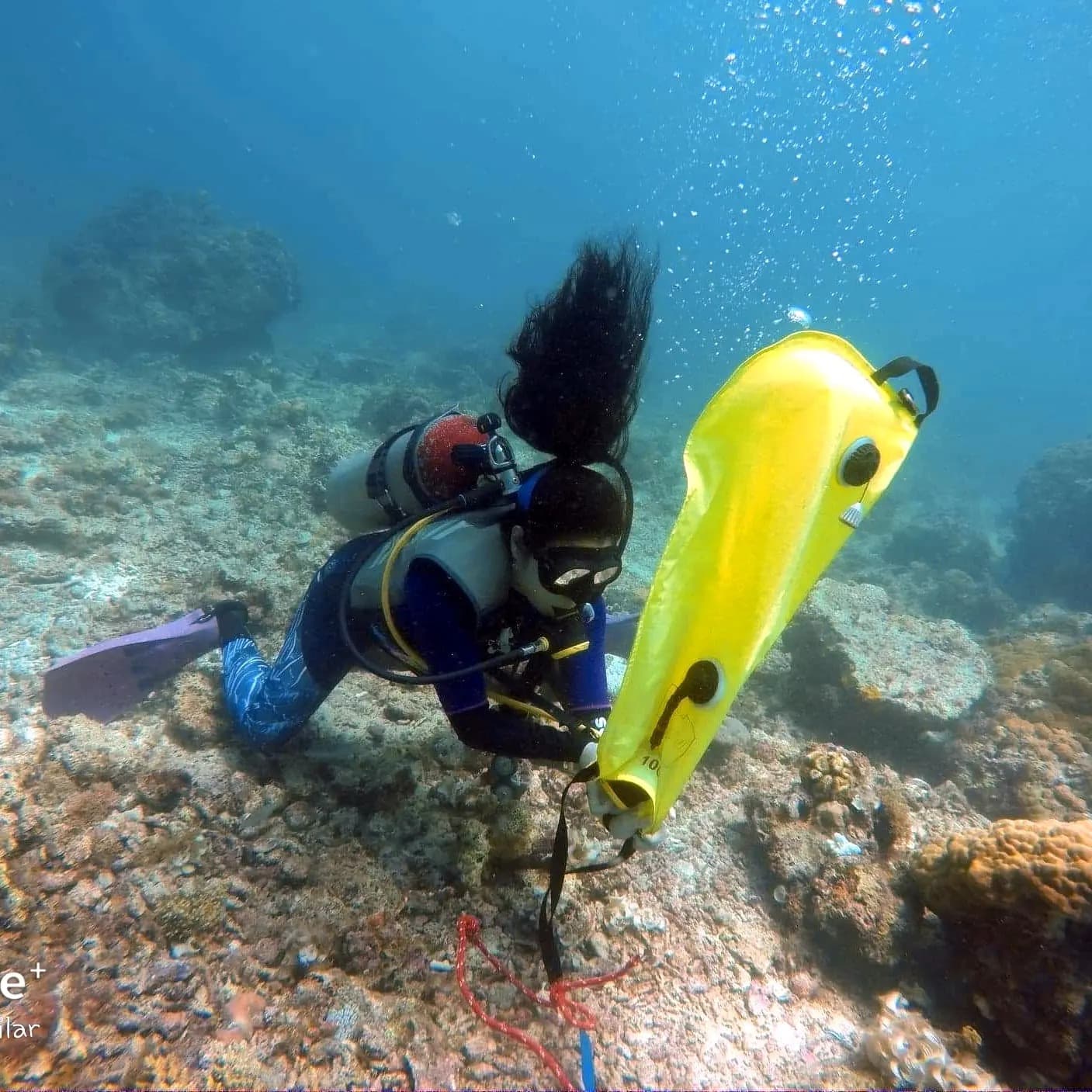Buoyancy control practice
